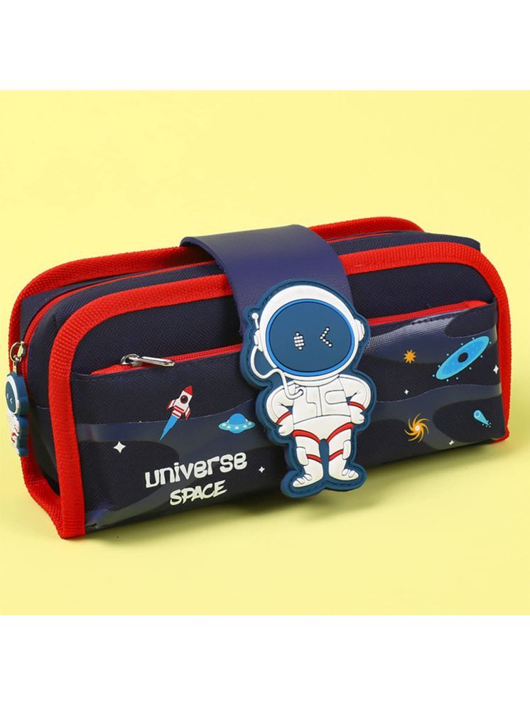     			PANSHUB Pencil Pouch for Boys - Universe Space Theme Pencil Pouches for Stationary | Aesthetic Pencil Case for College Students | School Pouch for Boys Stylish | Cute Pen Pouch for Boys Korean Bag