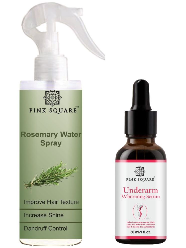     			Rosemary water Hair spray for Hair Refrowth (100ml) & Underarm Whitening Serum (30ml) Combo of 2