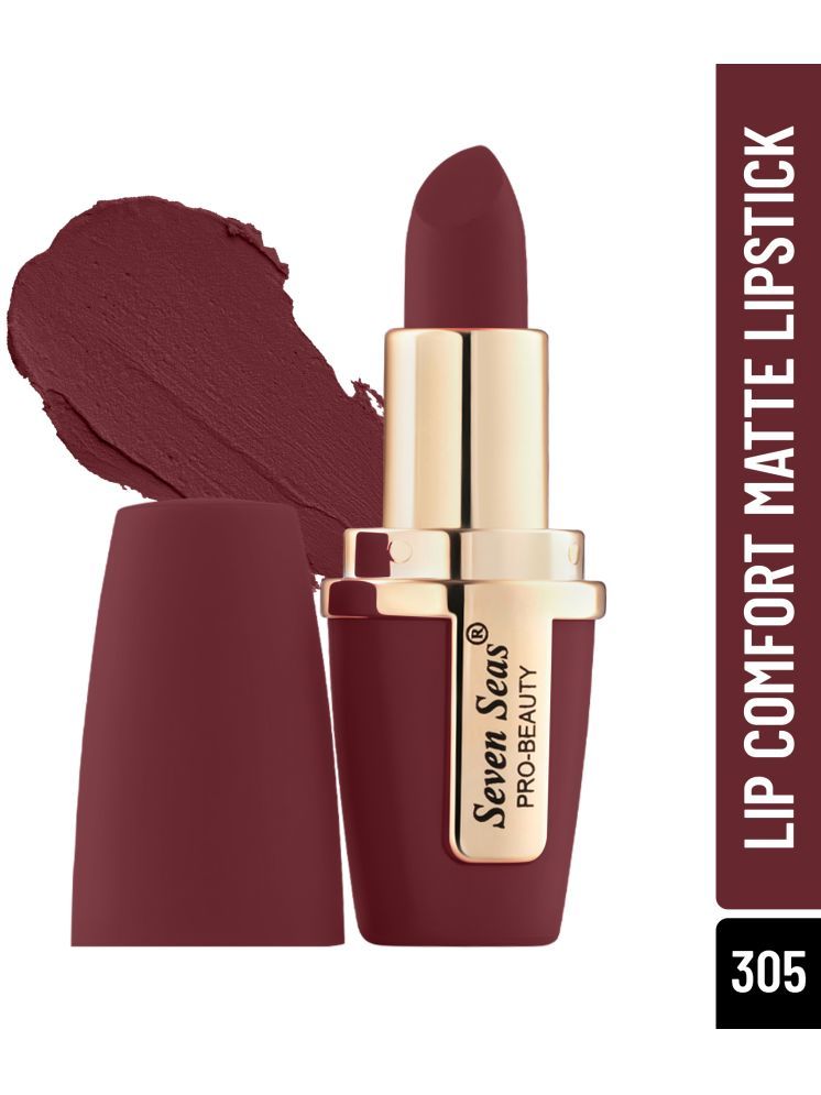     			Seven Seas Intense Matte Color| Smooth Texture|Lip Comfort Velvet Matte Lipstick(Chestnut Rose2)