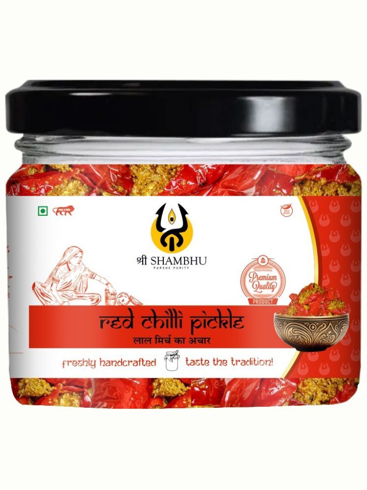     			Shri Shambhu Stuffed Red Chilli Pickle Vegetable Pickle 300 g