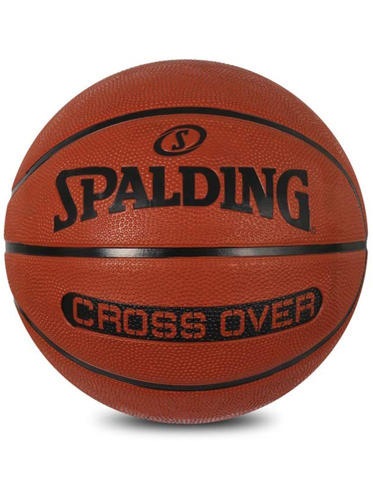     			Spalding 7 Rubber Basketball