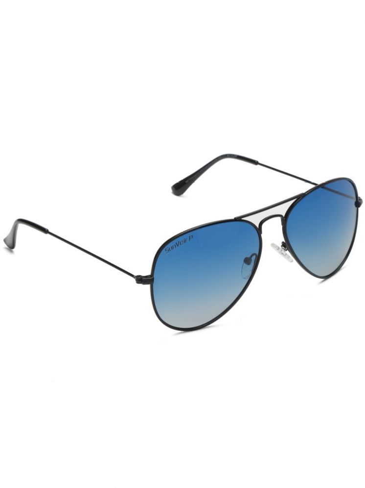     			Sunnies Black Pilot Sunglasses ( Pack of 1 )