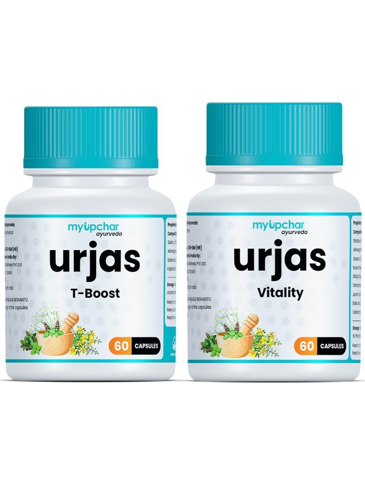     			Urjas T-Boost With Vitality | Improve Muscle Strength, Stamina Each 60 Capsules