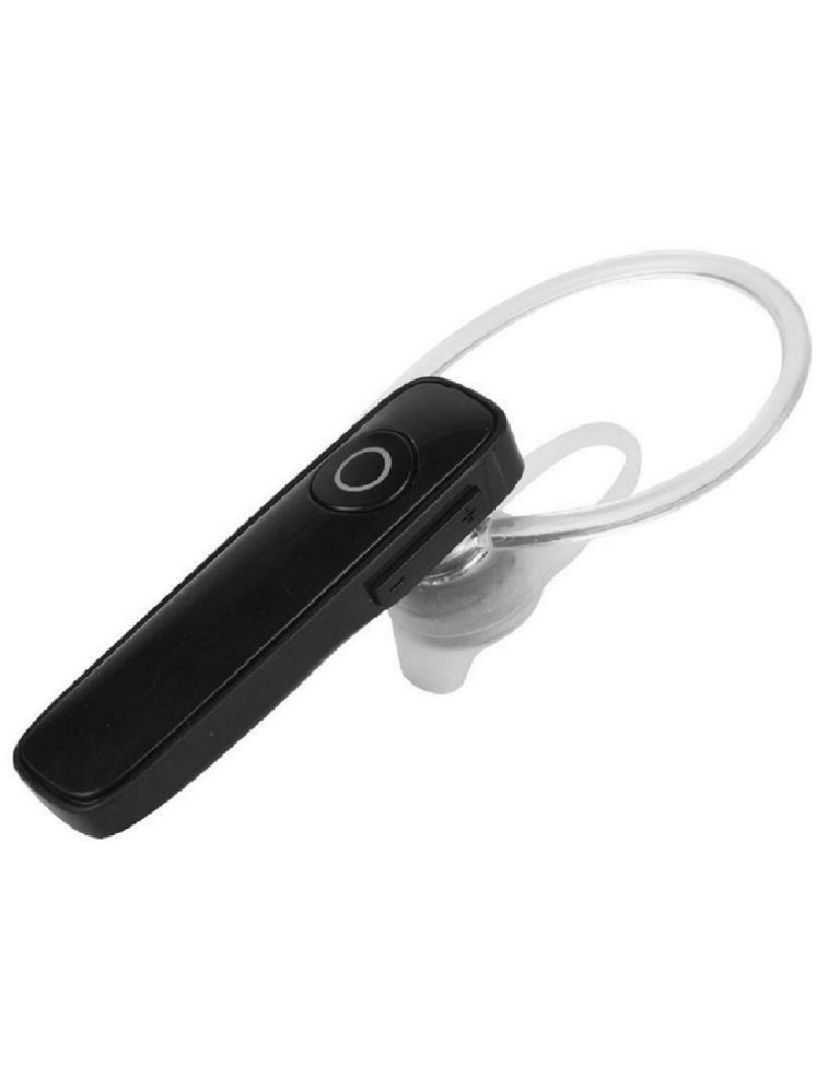     			hitage HBT-286 SINGLE EAR In-the-ear Bluetooth Headset with Upto 7h Talktime Deep Bass - Black