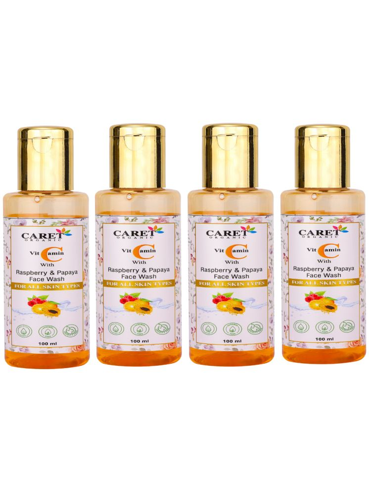     			Caret Organic - Softening and Smoothening Face Wash For All Skin Type ( Pack of 4 )