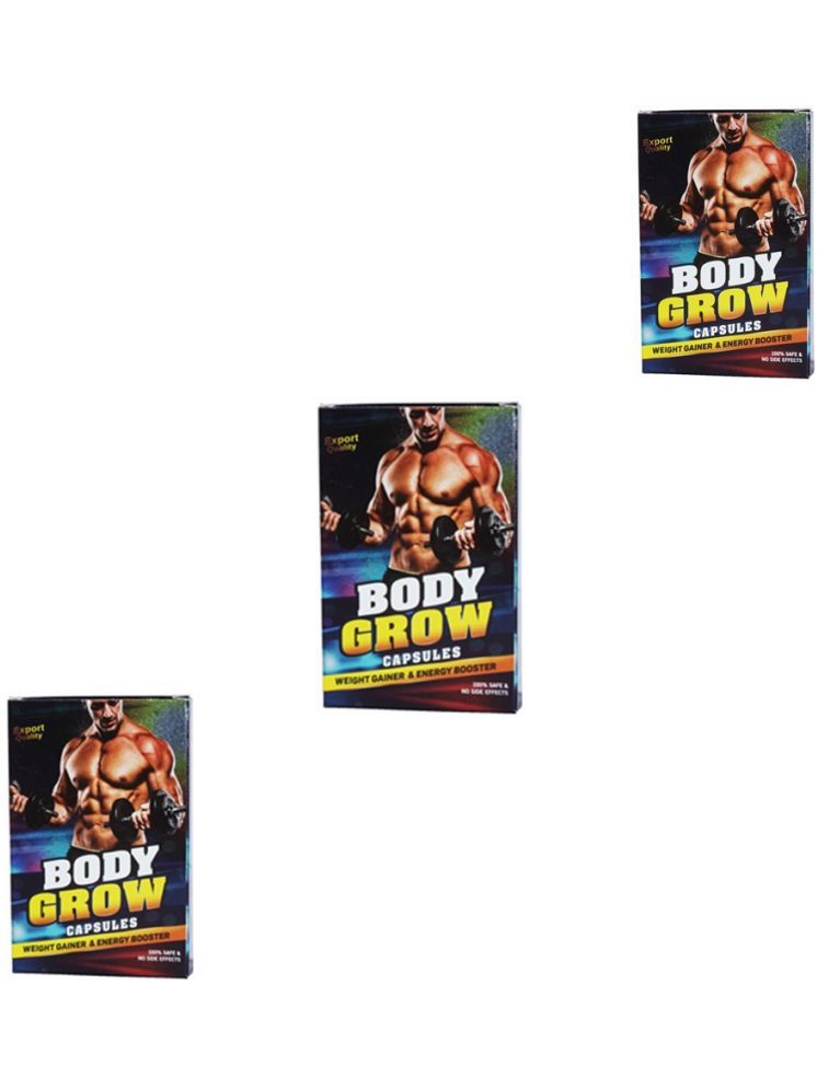     			Dr Chopra Body Grow Weight Gainer Capsule 10 no.s Unflavoured Pack of 3