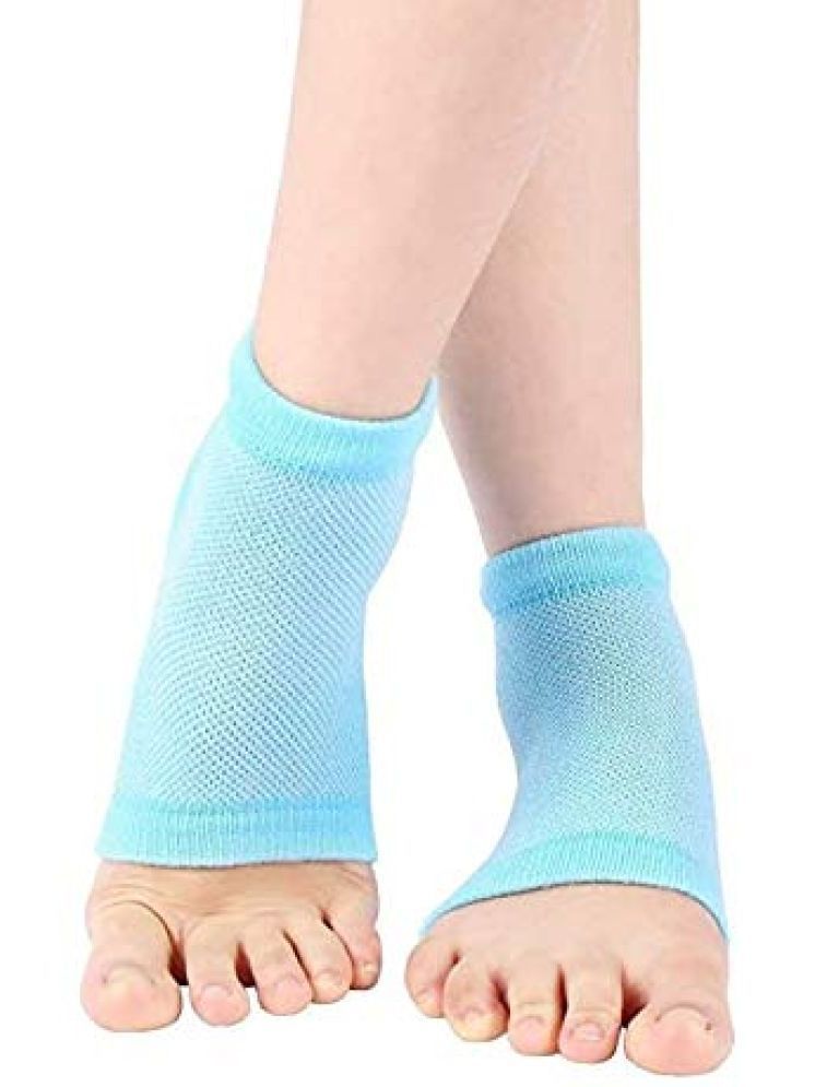     			DHS Mart Foot Pain Relief Heel Socks All Purpose Cleaner Gel Socks for Dry Hard Cracked Heel Repair Foot Care 1 no.s