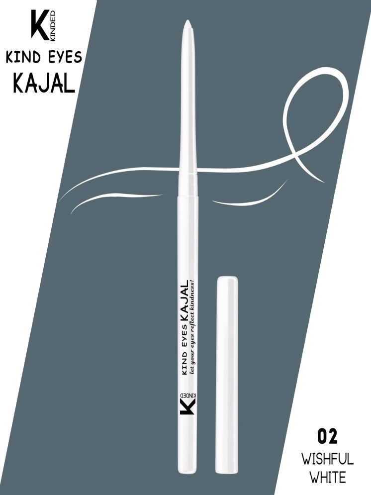     			KINDED White Natural Kajal 1 g Pencil ( Pack of 1 )