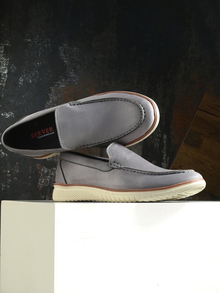     			server Gray Men's Slip on