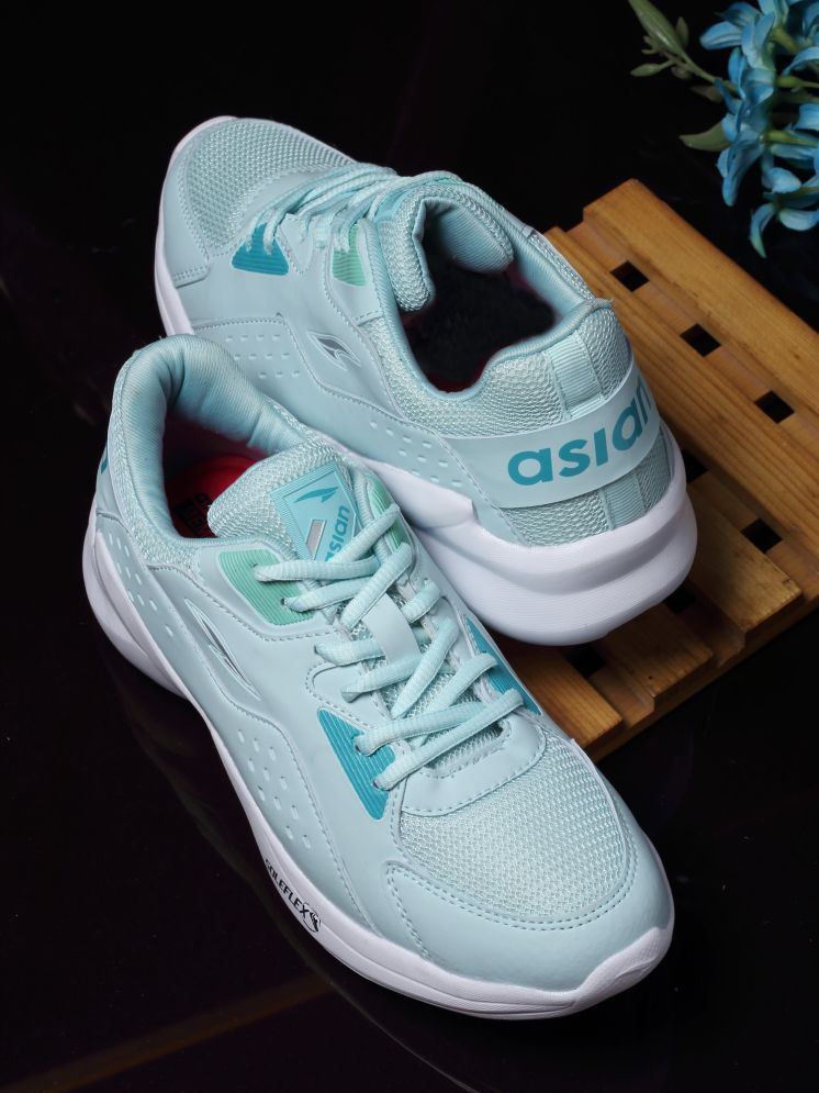     			ASIAN - Turquoise Women's Running Shoes