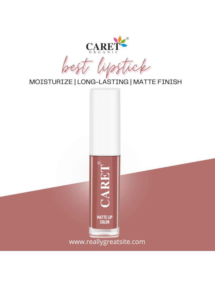     			Caret Organic Coffee Brown Matte Lipstick 2 ML