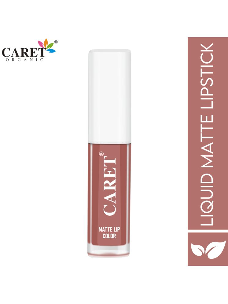     			Caret Organic Coffee Brown Matte Lipstick 2 ML