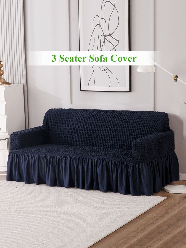     			HOKIPO 3 Seater Polyester Sofa Cover ( Pack of 1 )