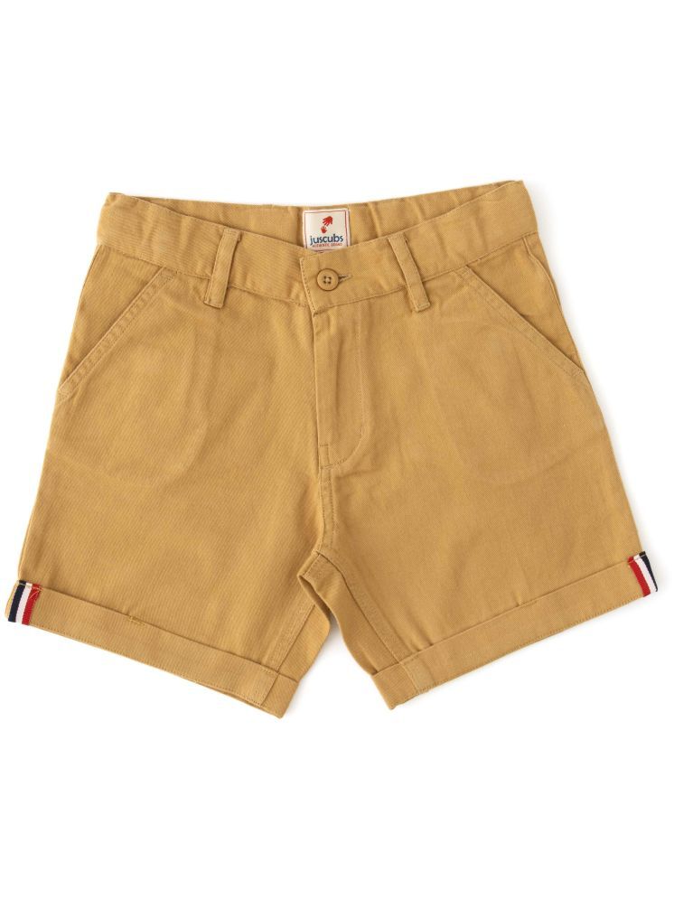     			Juscubs Pack of 1 Cotton Shorts For Boys ( Beige )