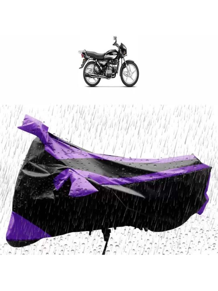     			RONISH Bike Body Cover for Hero Splendor Plus ( Pack of 1 ) , Purple