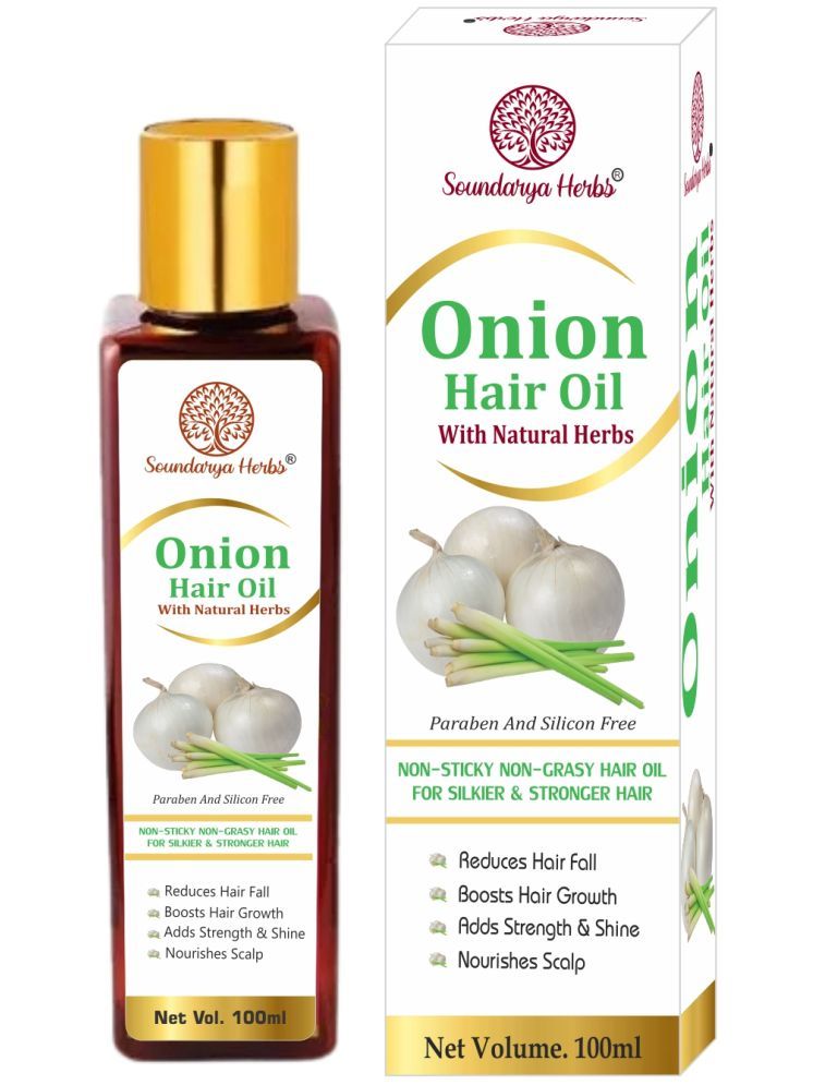     			Soundarya Herbs Anti Hair Fall Onion Oil 100 ml ( Pack of 1 )