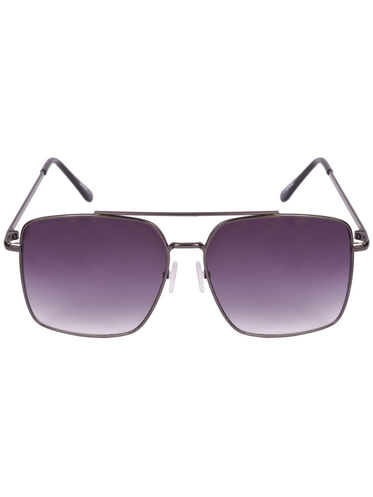     			Sunnies Black Square Sunglasses ( Pack of 1 )