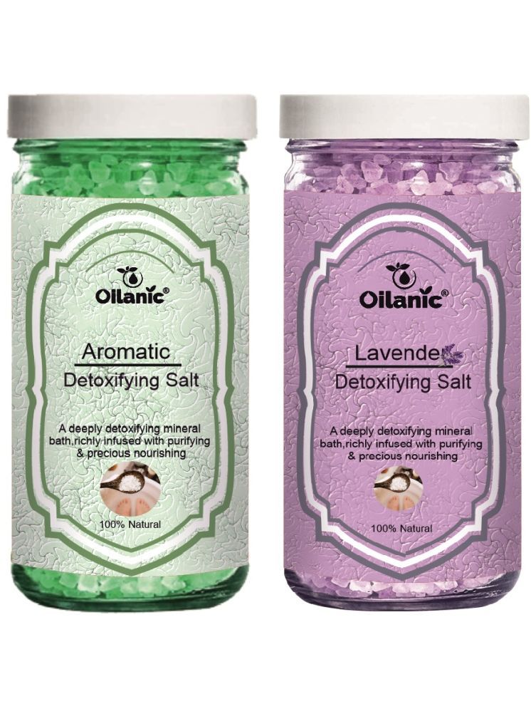     			Oilanic Bath Salt Crystal Bath Salt 200 g Pack of 2