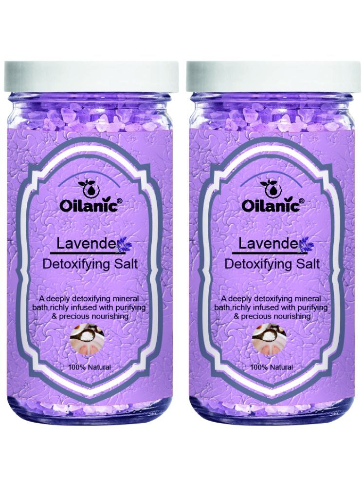     			Oilanic Bath Salt Crystal Lavender Bath Salt 200 g Pack of 2