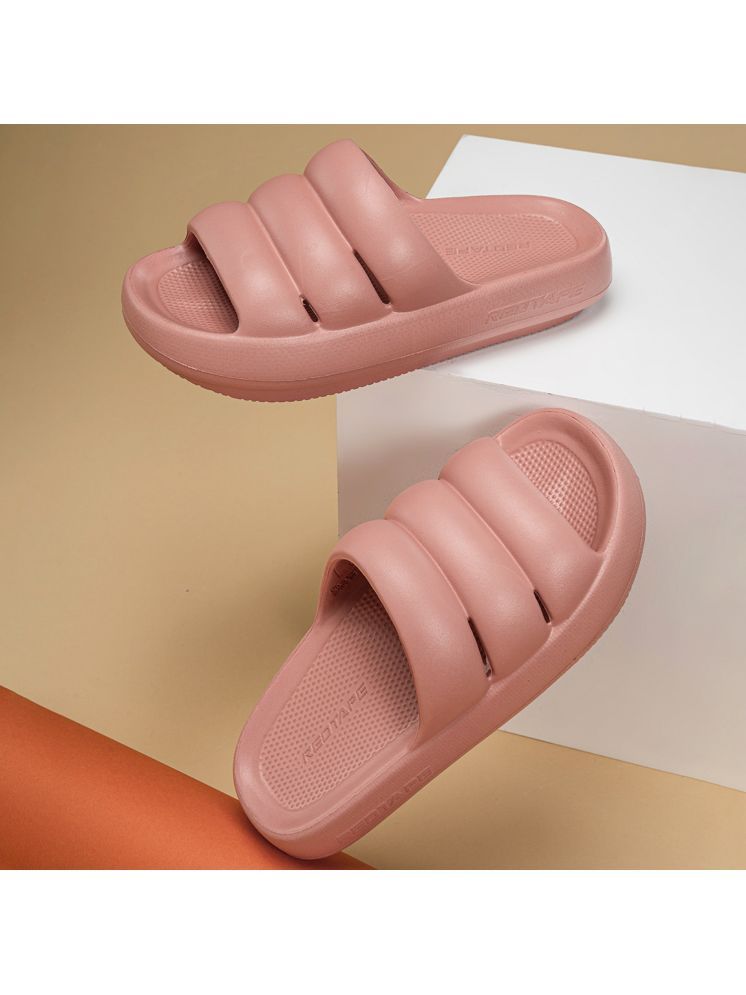     			Red Tape Pink Women's Slide Flip Flop