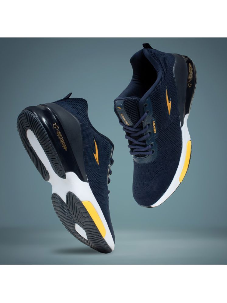     			ASIAN OXYGEN-01 Navy Men's Sports Running Shoes