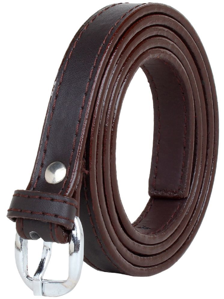     			Zacharias Faux Leather Women's Skinny Belt ( Pack of 1 )