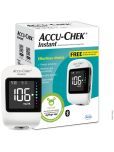 Accu-Chek Instant Blood Glucose Glucometer with Vial of 10 Strips, 10 Lancets & Lancing Device