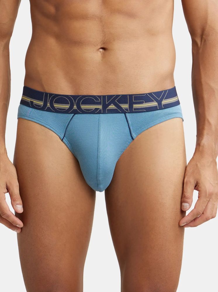     			Pack of 1 Jockey Light Blue US17 Cotton Men's Briefs