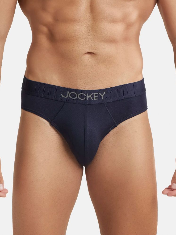     			Pack of 1 Jockey Navy Blue IC31 Cotton Men's Briefs