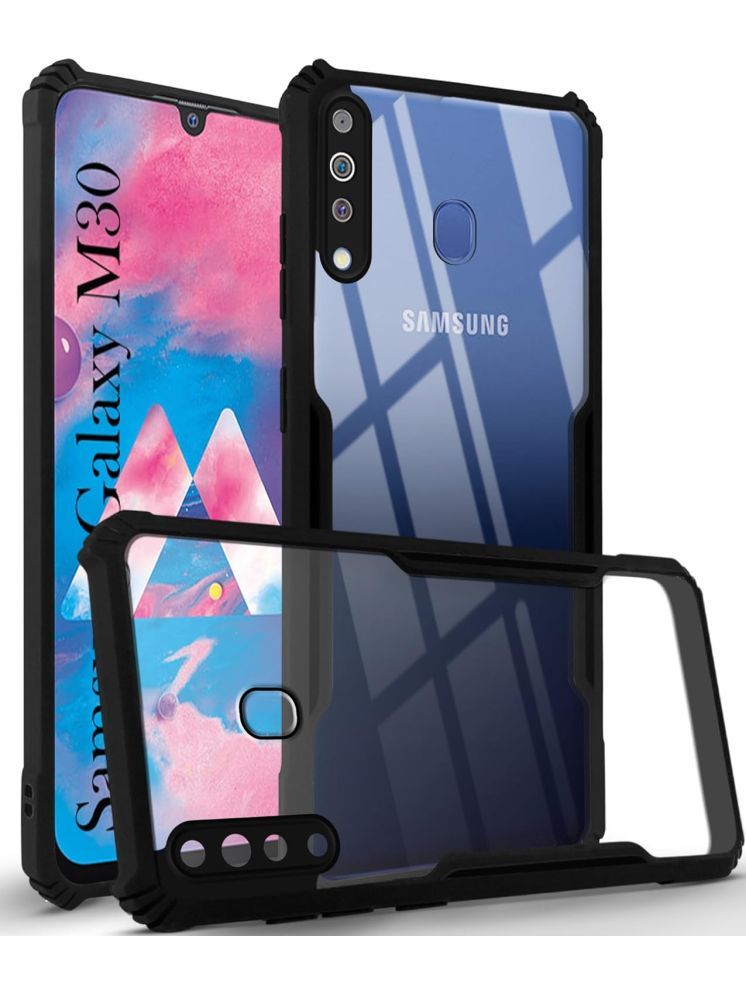     			KOVADO Shock Proof Case Compatible For Polycarbonate Samsung Galaxy M30 ( Pack of 1 )