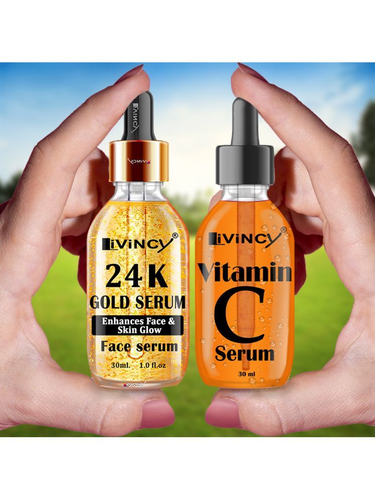     			LIVINCY Face Serum Vitamin C Radiant Glow For All Skin Type ( Pack of 2 )