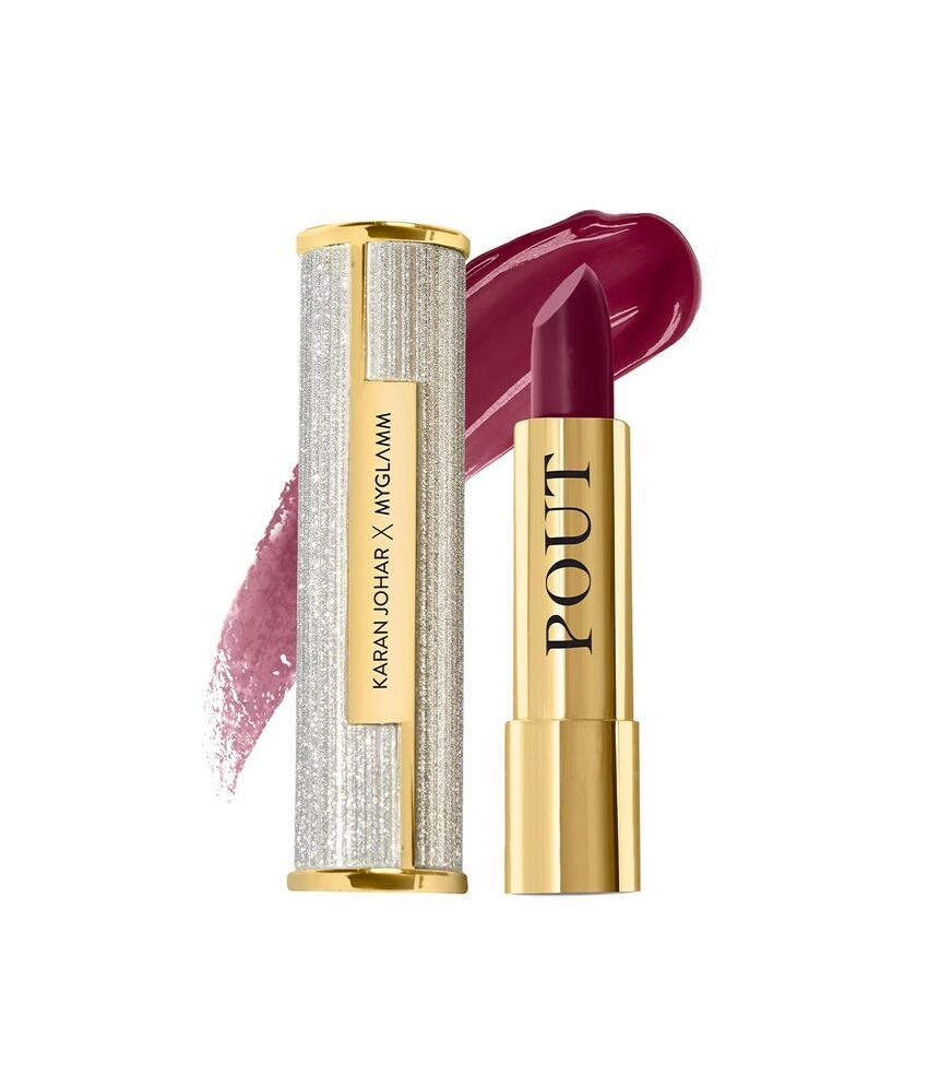     			MYGLAMM Cherry Red Glossy Lipstick 48