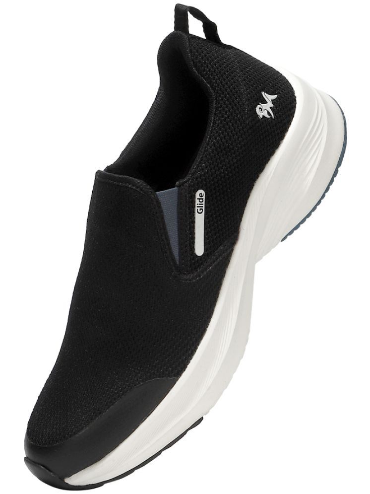     			Neemans Black Men's Slip-on Shoes