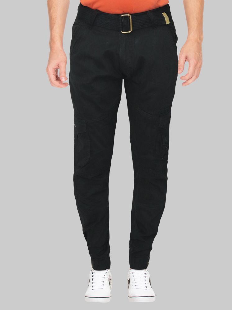     			WARBURG Regular Flat Men's Joggers - Black ( Pack of 1 )