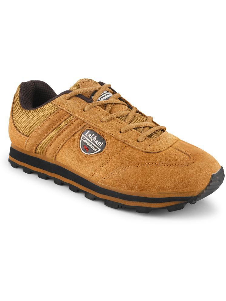     			Lakhani Aashirwad E-1717-Camel Camel Men's Sports Running Shoes