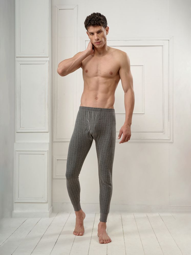     			Lux Inferno Pack of 1 Cotton Thermal Bottoms For Men's ( Charcoal )