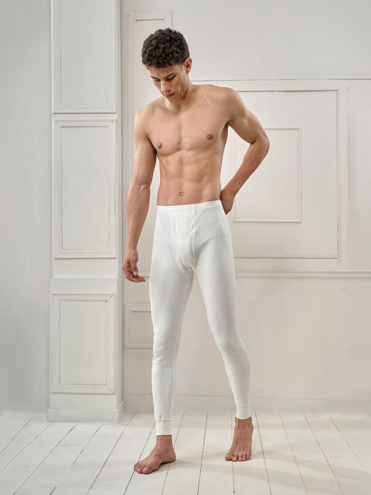     			Lux Inferno White Thermal Bottom Cotton Men's Thermal Bottoms ( Pack of 1 )