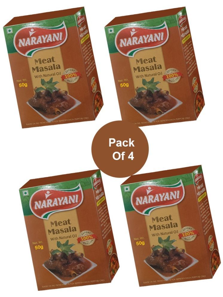     			Narayani Spices Meat Masala Combo 50gmX4 Pack Masala 50 gm