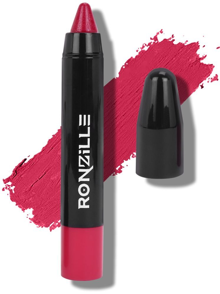     			Ronzille French Rose Pink Matte Lipstick 4.5