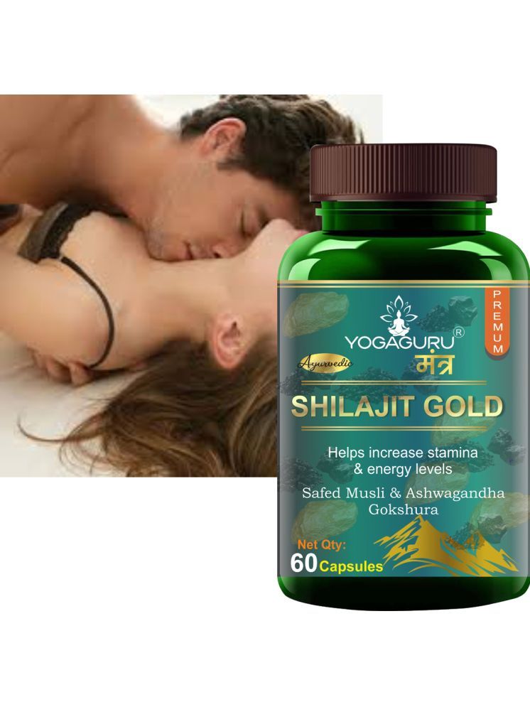     			Shilajit Capsules With Safed Musli, Ashwagandha & Kaunch Beej , 60 Capsules