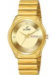 Dezine Gold Metal Analog Men's Watch