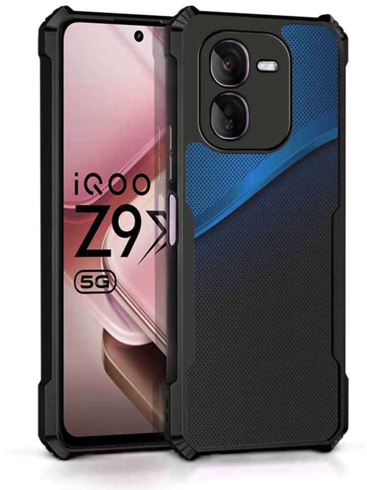     			COBERTA Multicolor Printed Back Cover Polycarbonate Compatible For iQOO Z9x 5G ( Pack of 1 )