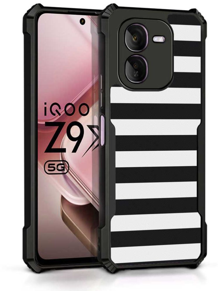     			COBERTA Multicolor Printed Back Cover Polycarbonate Compatible For iQOO Z9x 5G ( Pack of 1 )