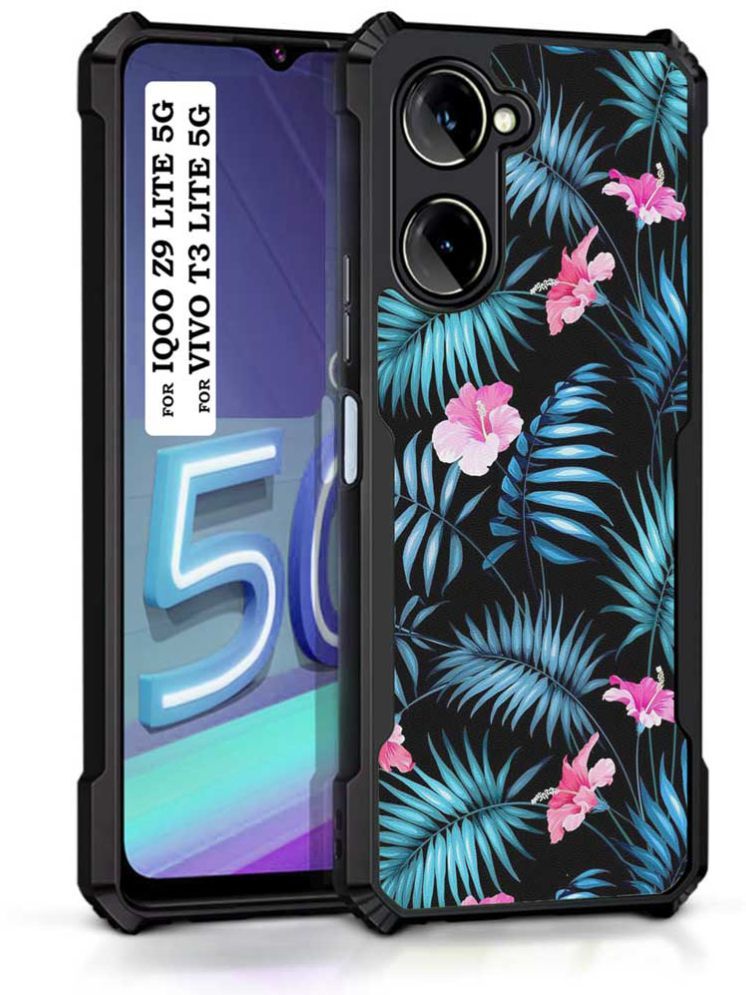     			COBERTA Multicolor Printed Back Cover Polycarbonate Compatible For Vivo T3 Lite 5G ( Pack of 1 )