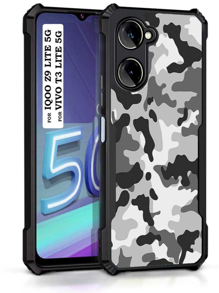     			COBERTA Multicolor Printed Back Cover Polycarbonate Compatible For Vivo T3 Lite 5G ( Pack of 1 )