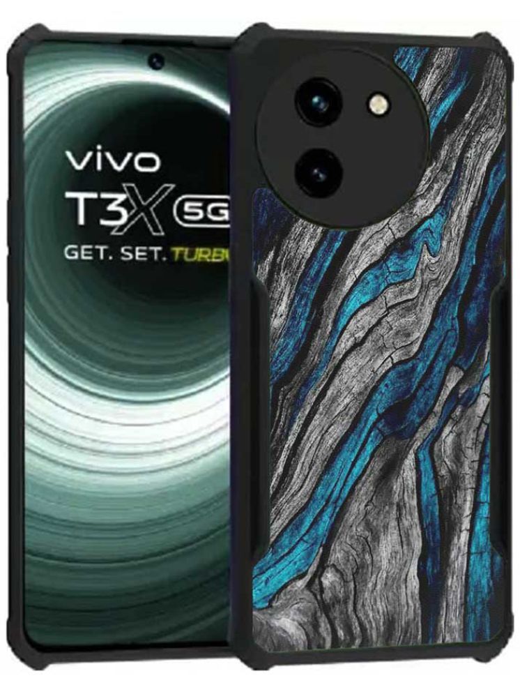     			COBERTA Multicolor Printed Back Cover Polycarbonate Compatible For Vivo T3x 5G ( Pack of 1 )