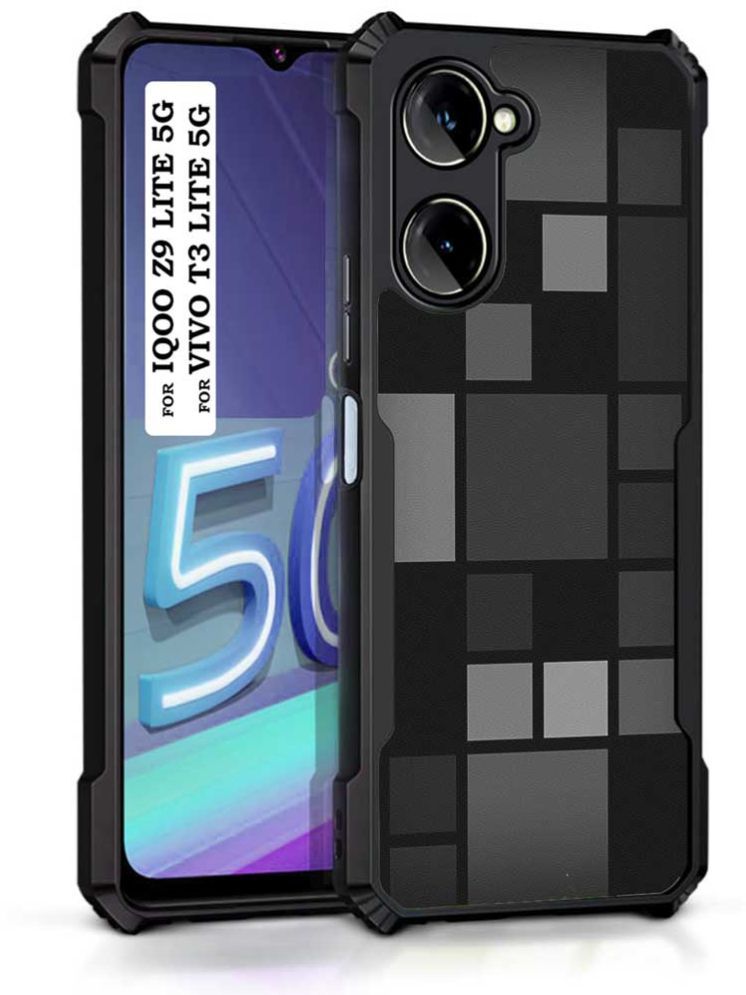     			COBERTA Multicolor Printed Back Cover Polycarbonate Compatible For Vivo T3 Lite 5G ( Pack of 1 )