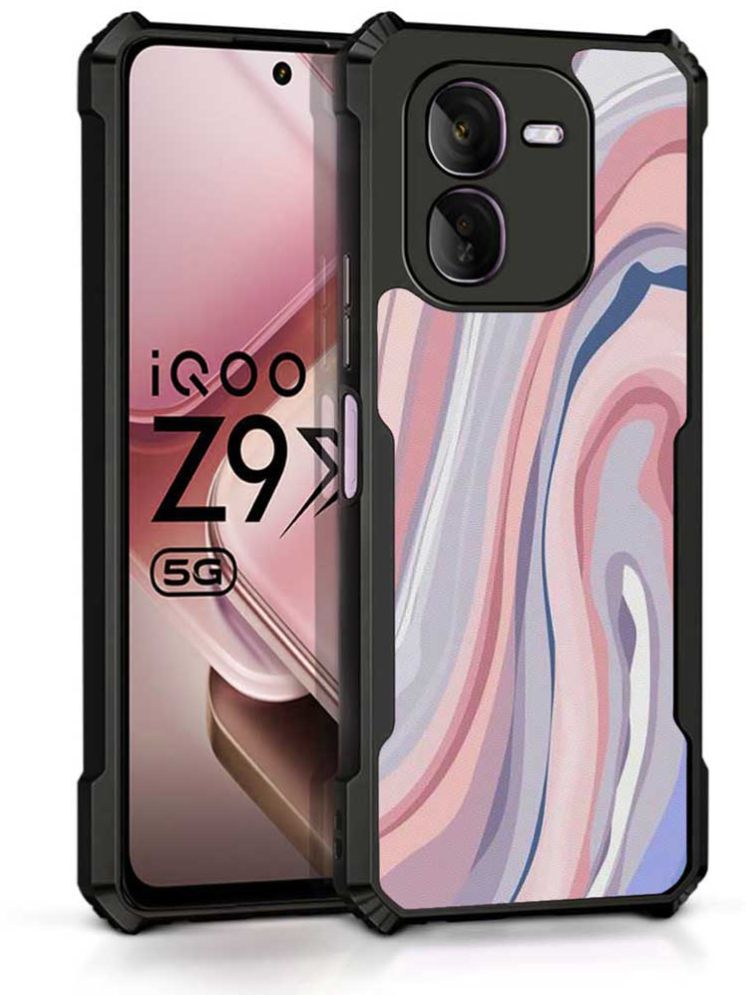     			COBERTA Multicolor Printed Back Cover Polycarbonate Compatible For iQOO Z9x 5G ( Pack of 1 )