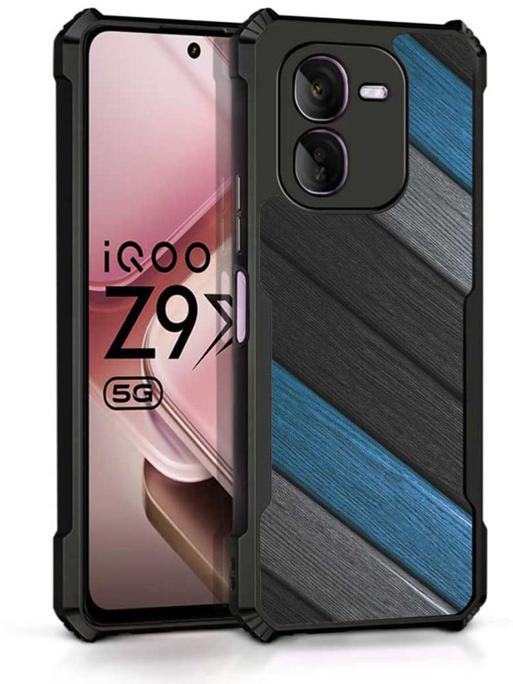     			COBERTA Multicolor Printed Back Cover Polycarbonate Compatible For iQOO Z9x 5G ( Pack of 1 )