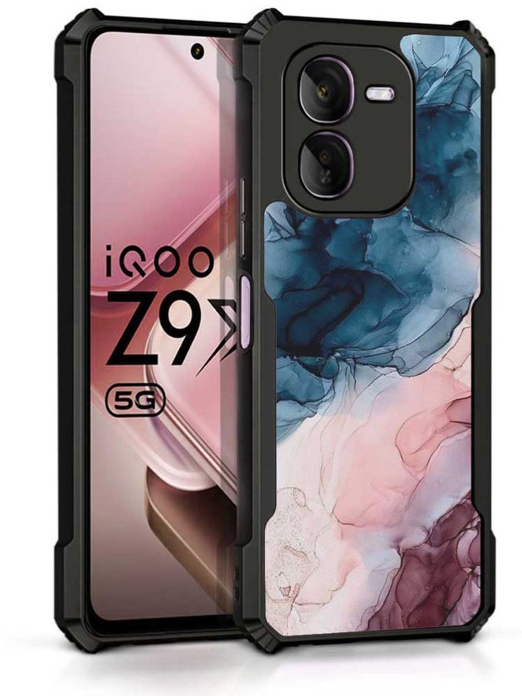     			COBERTA Multicolor Printed Back Cover Polycarbonate Compatible For iQOO Z9x 5G ( Pack of 1 )